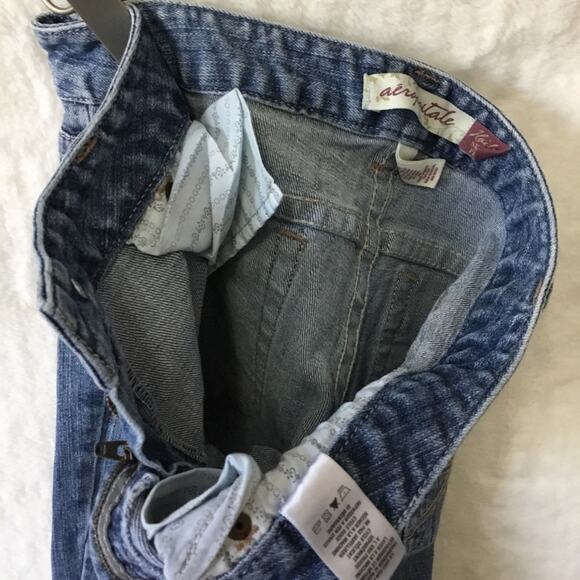 Aeropostale Blue Hailey Skinny Flare Jeans - Picture 16 of 16